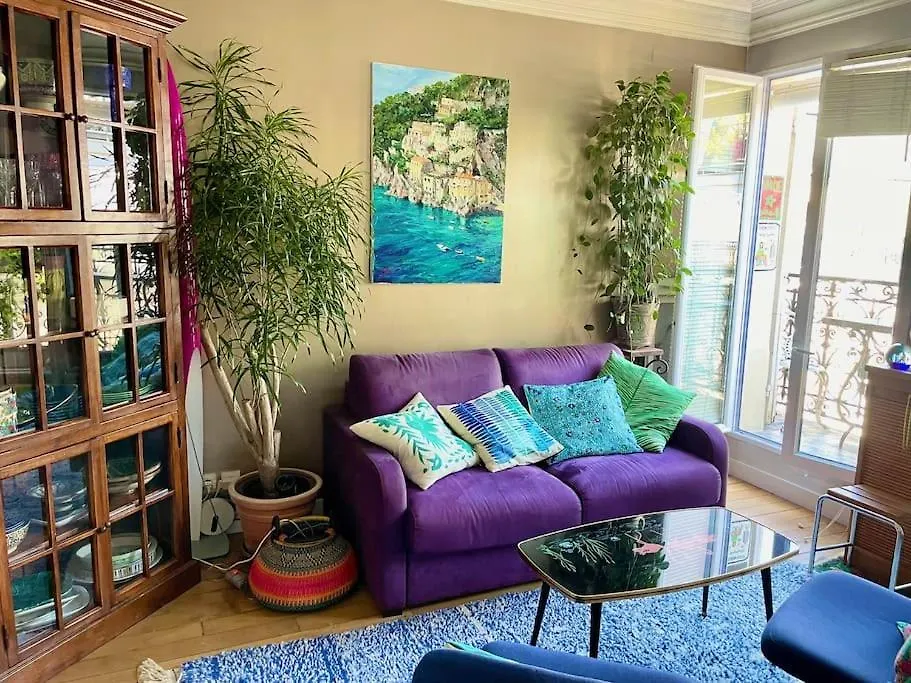 Bright Central Appartment For 3 With Balcony - Paris 11E Bastille Appartamento