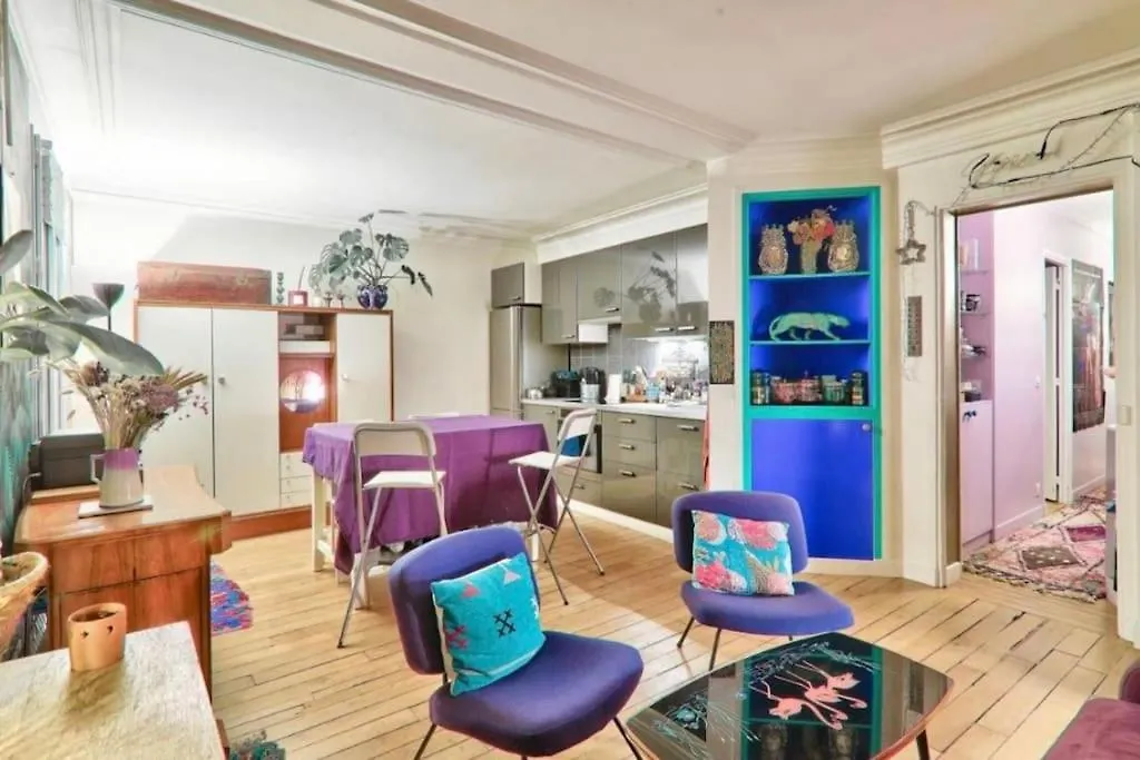 Bright Central Appartment For 3 With Balcony - Paris 11E Bastille
