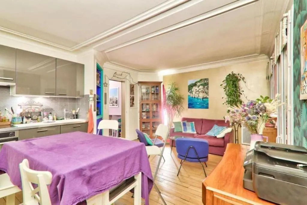 Bright Central Appartment For 3 With Balcony - Paris 11E Bastille